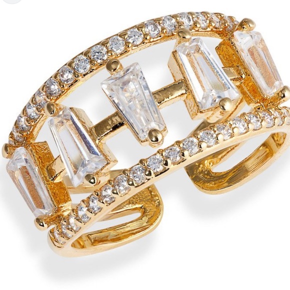 New in Box!  BRACHA Margot Baguette Ring. - Picture 5 of 7